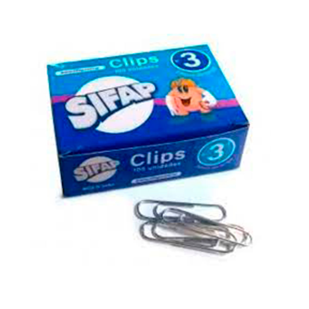 2300133000 SIFAP                                                        | SIFAP CLIPS Nº 3 X 100 UNIDADES                                                                                                                                                                                                                 