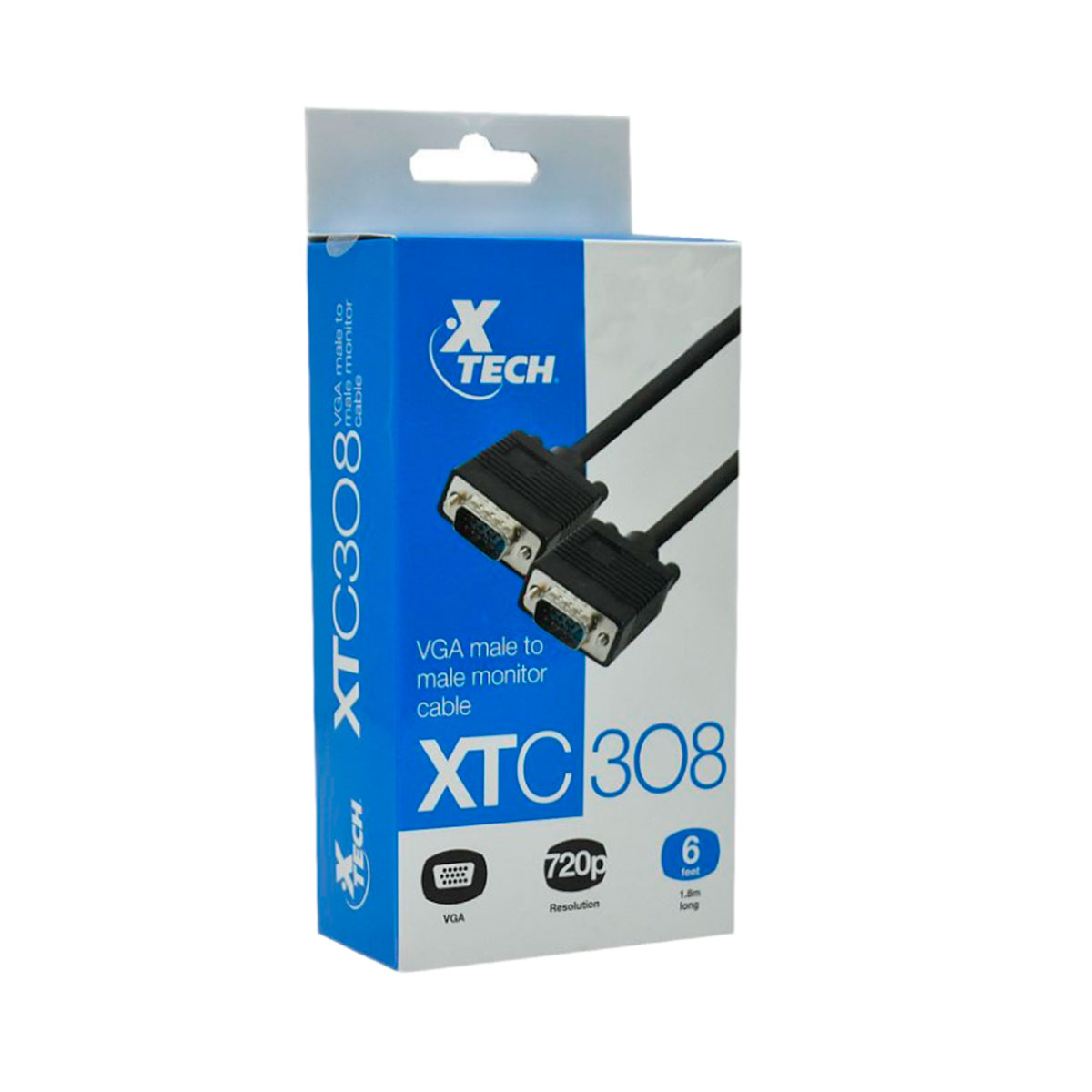 XTC-308 XTECH                                                        | CABLE VGA 1.8 METROS                                                                                                                                                                                                                            